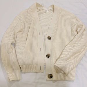 Rib-Knit Cardigan